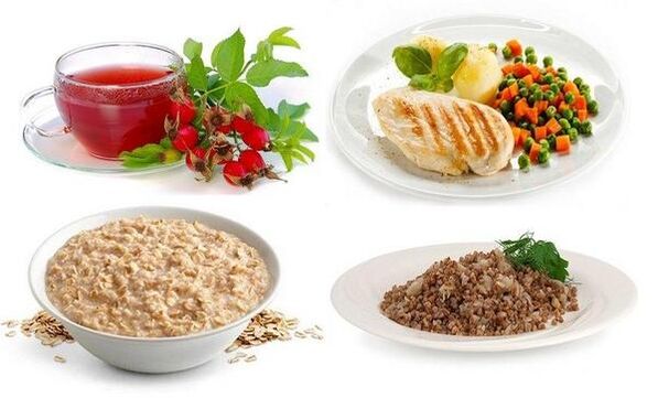 Lebensmittel gegen Gastritis sollten durch schonende Wärmebehandlung zubereitet werden